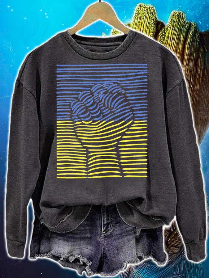 Support Ukraine Stand With Ukraine Ukrainian Strong T-Shirt sweatshirt