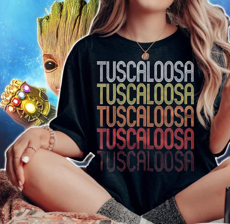Tuscaloosa Al Vintage Style Alabama Shirt woman shirt