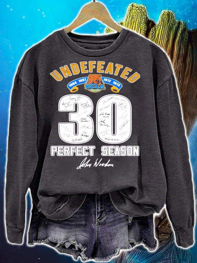 UCLA Bruins 30 undefeated perfect season signature shirt t-shirt sweatshirt