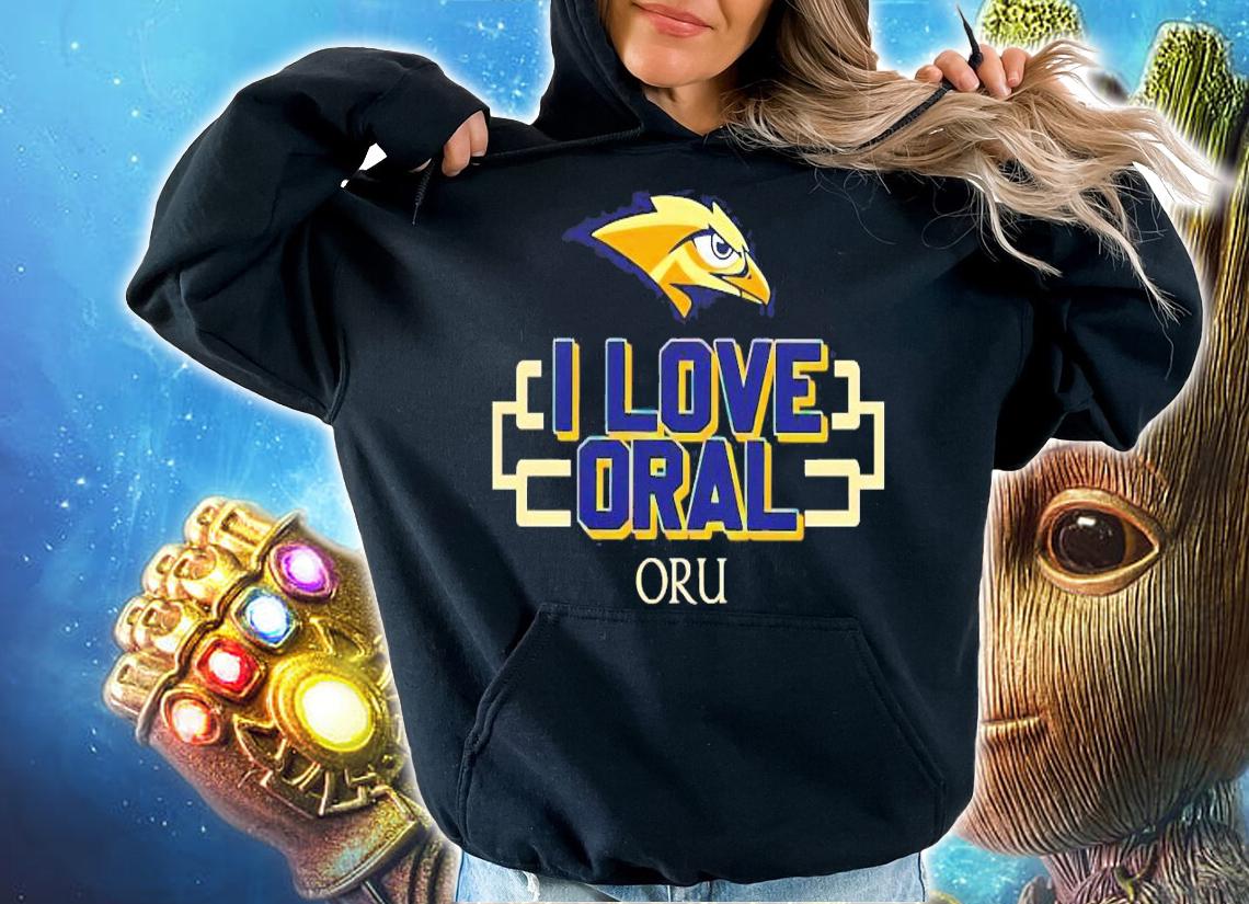 NCAA Oral Roberts University I Love Oral Oru t-shirt hoodie