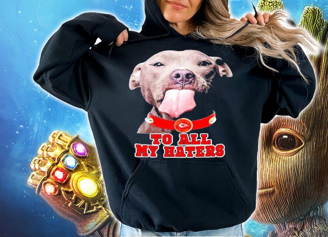 Pitbull Kansas City Chiefs to all my haters shirt hoodie