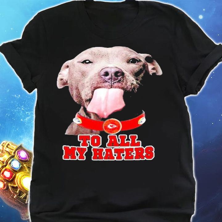 Pitbull Kansas City Chiefs to all my haters shirt shirt