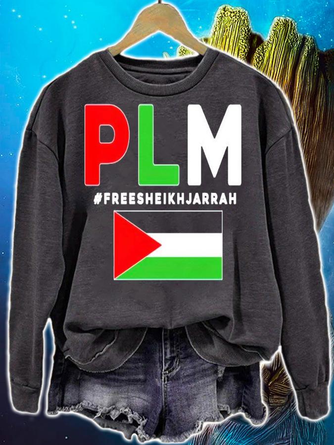 PLM free Sheikh Jarrah shirt sweatshirt