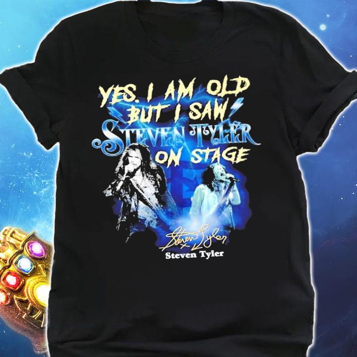 Yes I am old but I saw Steven Tyler on stage shirt shirt