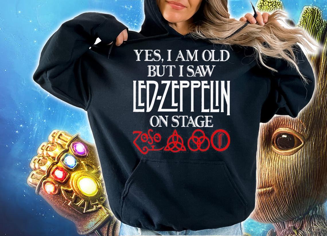 Yes Old Saw Led Zeppelin Stage t-shirt hoodie