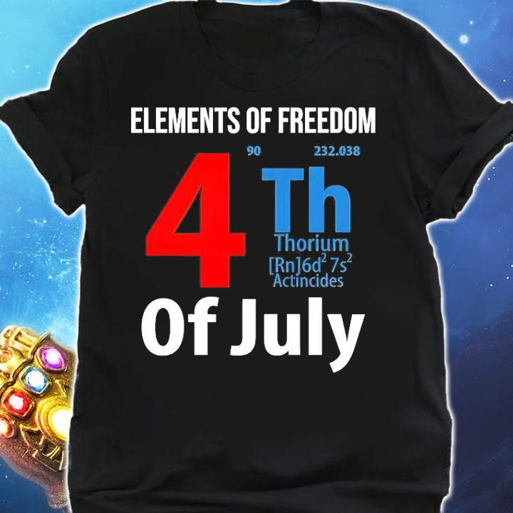 4th of July element of freedom shirt shirt