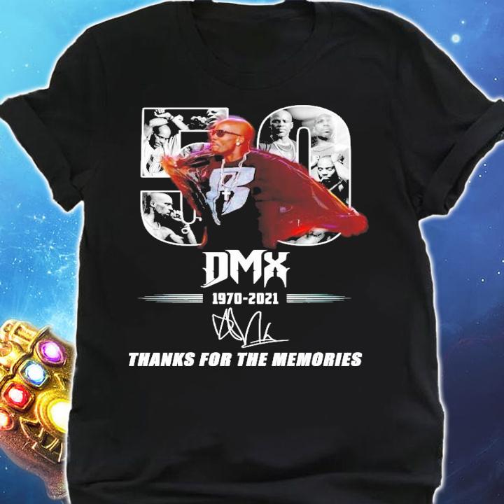 50 years DMX 1970-2021 signature shirt shirt