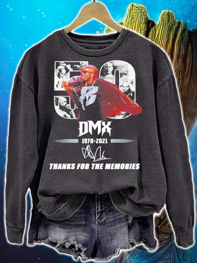 50 years DMX 1970-2021 signature shirt sweatshirt