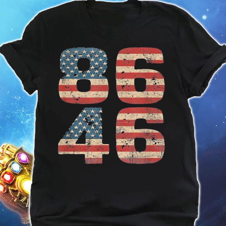 86 46 Impeach Biden America Flag Anti Biden shirt shirt
