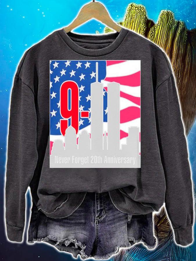 9 11 Never Forget 20th Anniversary shirt sweatshirt