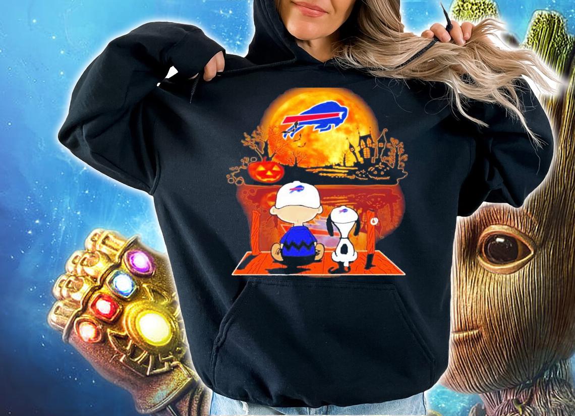 Buffalo Bills Snoopy and Charlie Halloween shirt hoodie