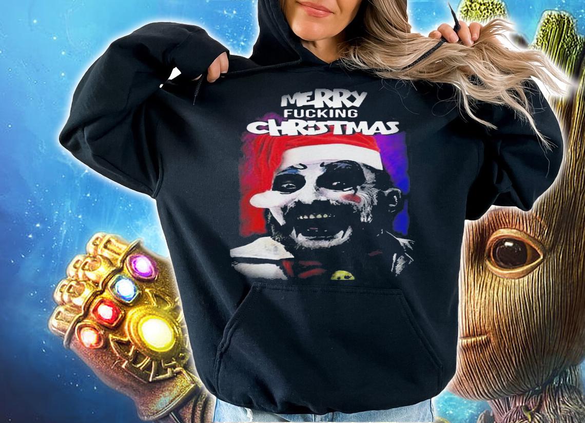 Captain Spaulding Merry Fucking Christmas t-shirt hoodie