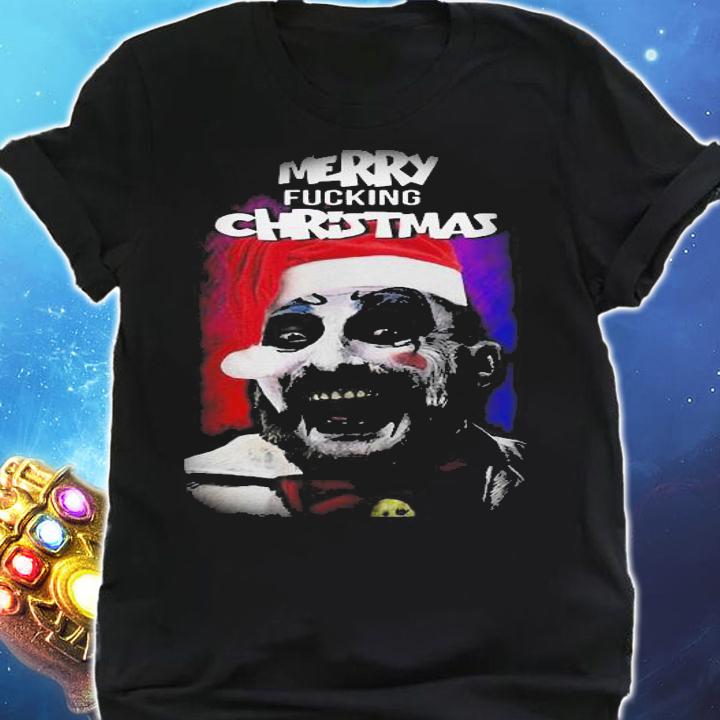 Captain Spaulding Merry Fucking Christmas t-shirt shirt