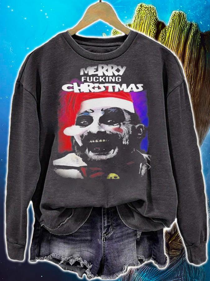 Captain Spaulding Merry Fucking Christmas t-shirt sweatshirt