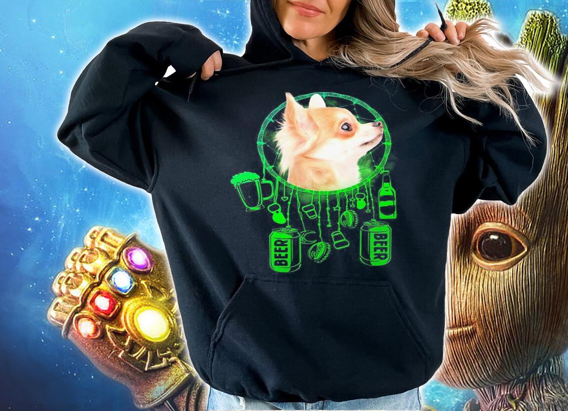 Chihuahua Dreamcatcher Beer t-shirt hoodie