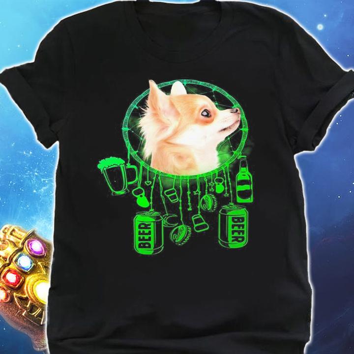 Chihuahua Dreamcatcher Beer t-shirt shirt