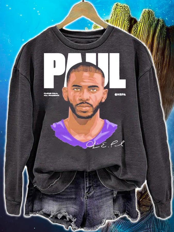 Chris Paul Phoenix Suns Basketball signature shirt sweatshirt