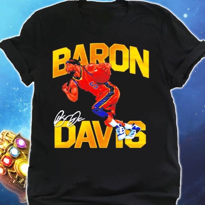 Baron Davis Golden State Throwbacks signature t-shirt shirt