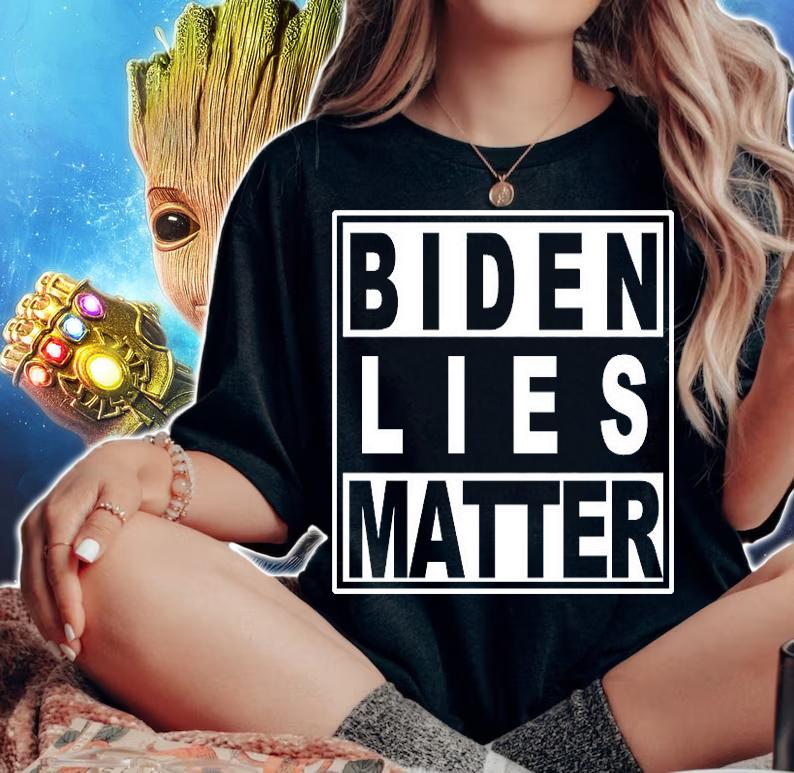 Biden Lies Matter Black Lives Matter shirt woman shirt