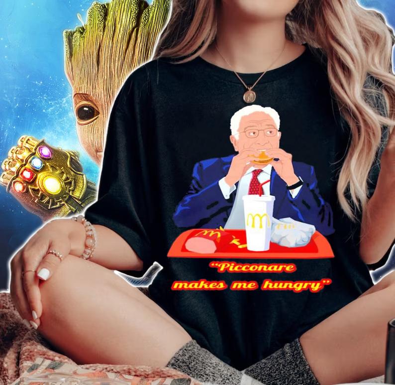 Cossiga Picconare makes me hungry shirt woman shirt