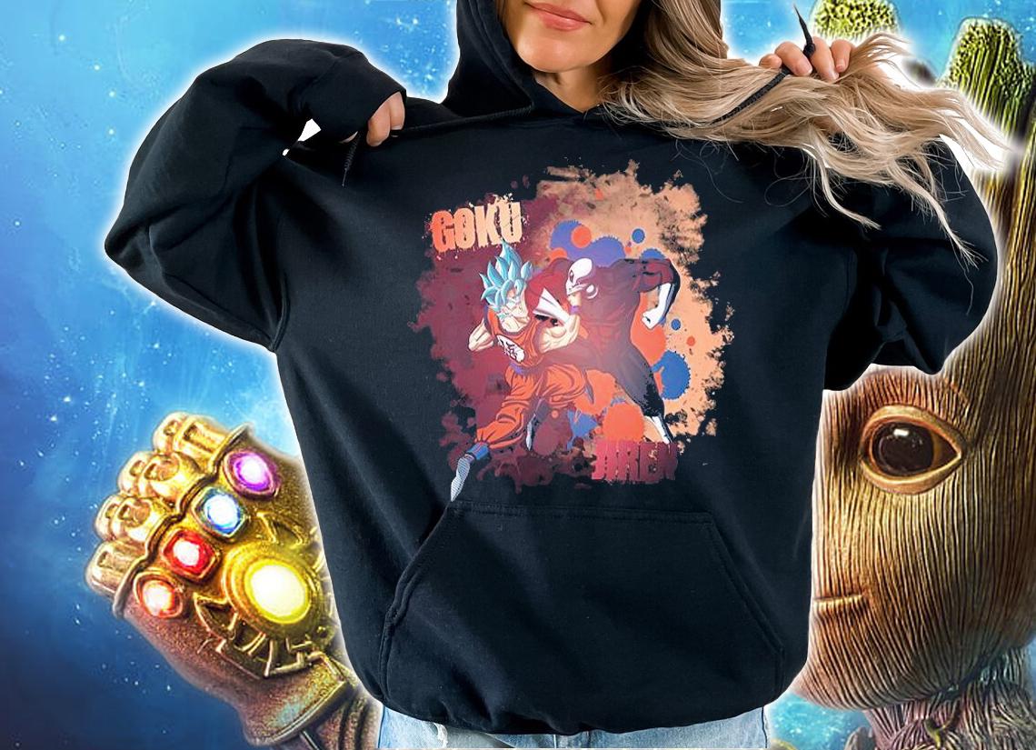 Dragon Ball Super Goku vs Jiren T-shirt hoodie