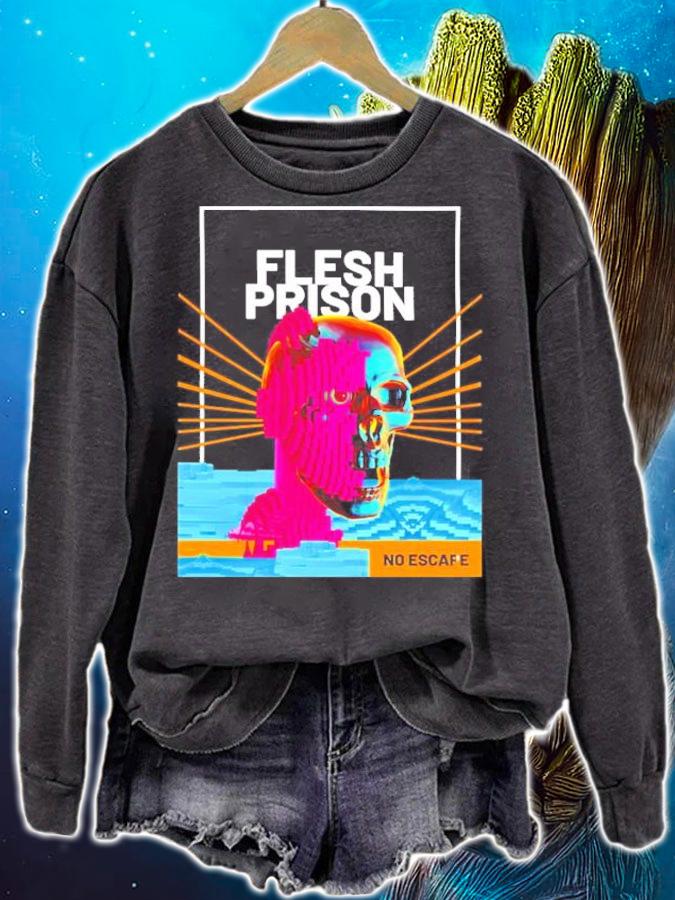 Flesh Prison no escafe shirt sweatshirt