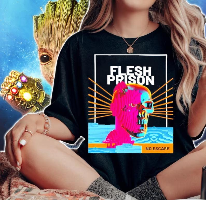 Flesh Prison no escafe shirt woman shirt