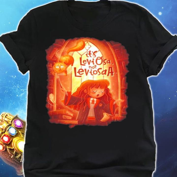 Harry Potter Hermione Granger chibi Its leviOsa not Leviosa shirt shirt