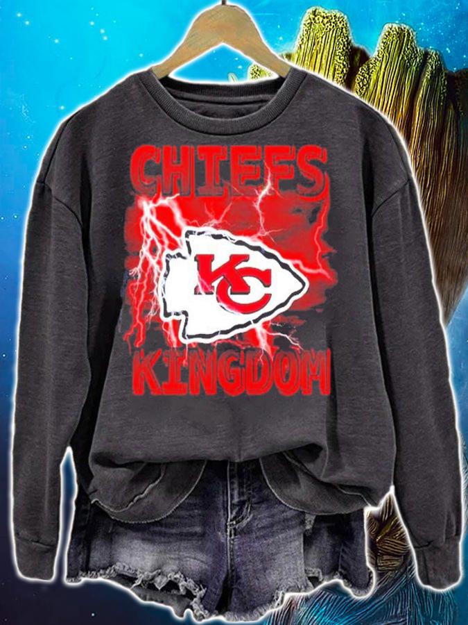 Kansas City Chiefs Kingdom Legend Champions AFC West Team Football shirt sweatshirt