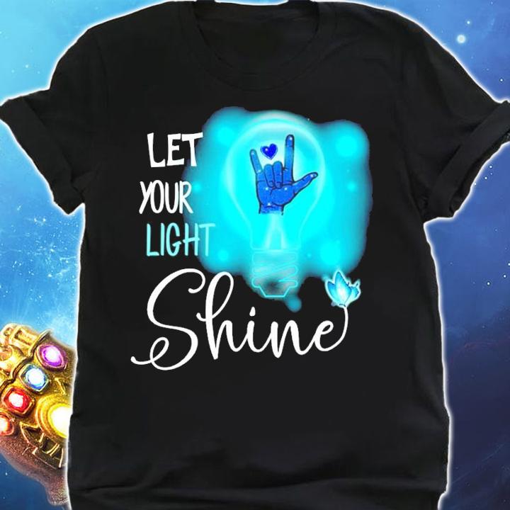Let your light shine shirt shirt