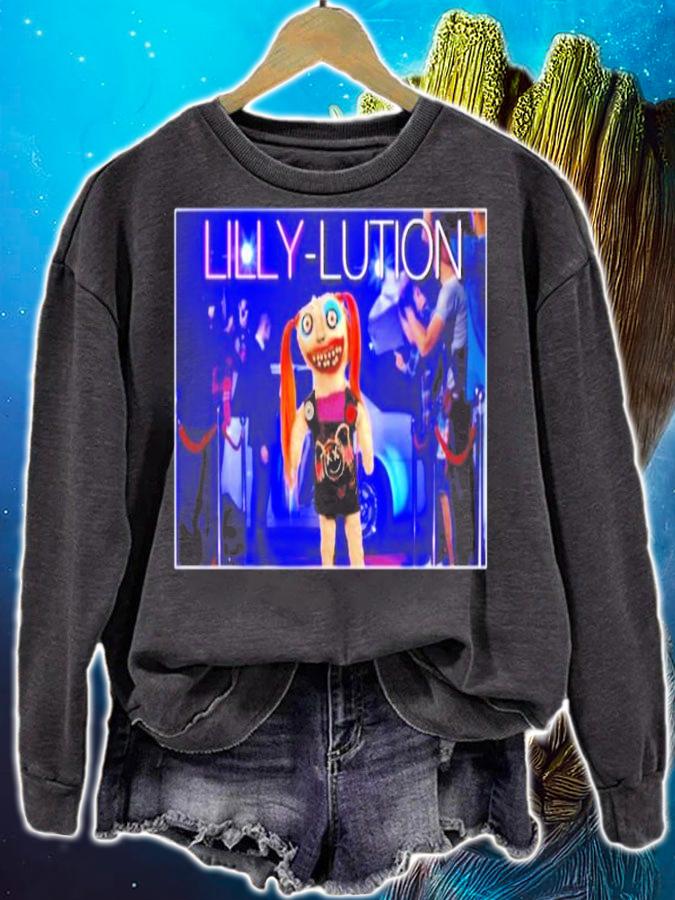Lilly-Lution shirt, sweater hoodie and tank top sweatshirt