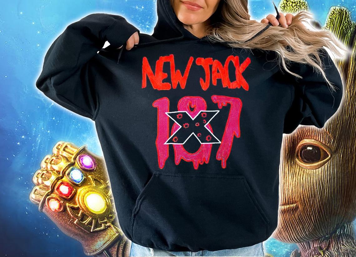 New Jack 187 original gangsta T-shirt hoodie