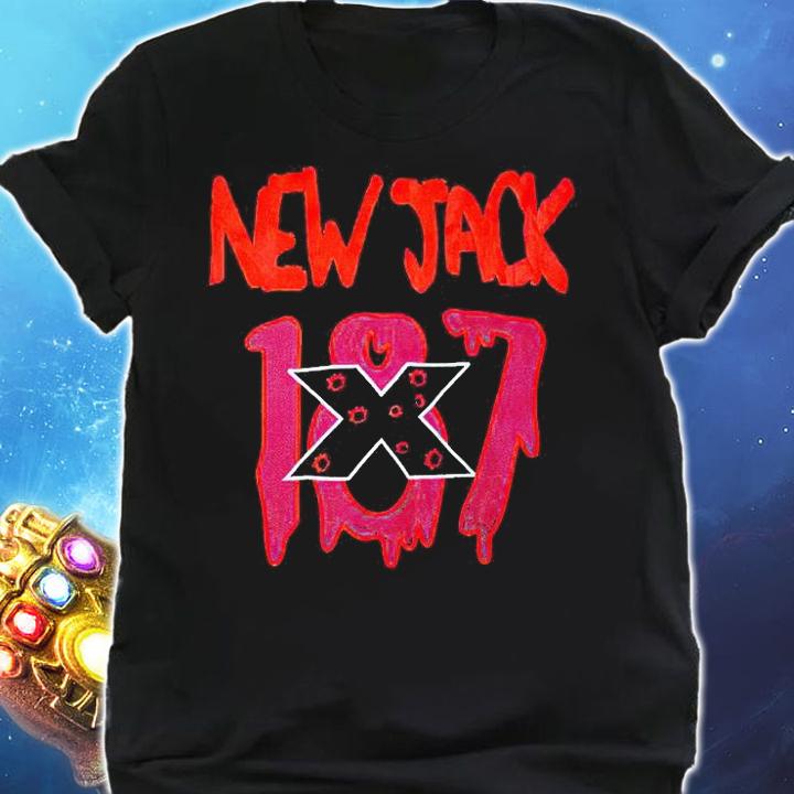 New Jack 187 original gangsta T-shirt shirt