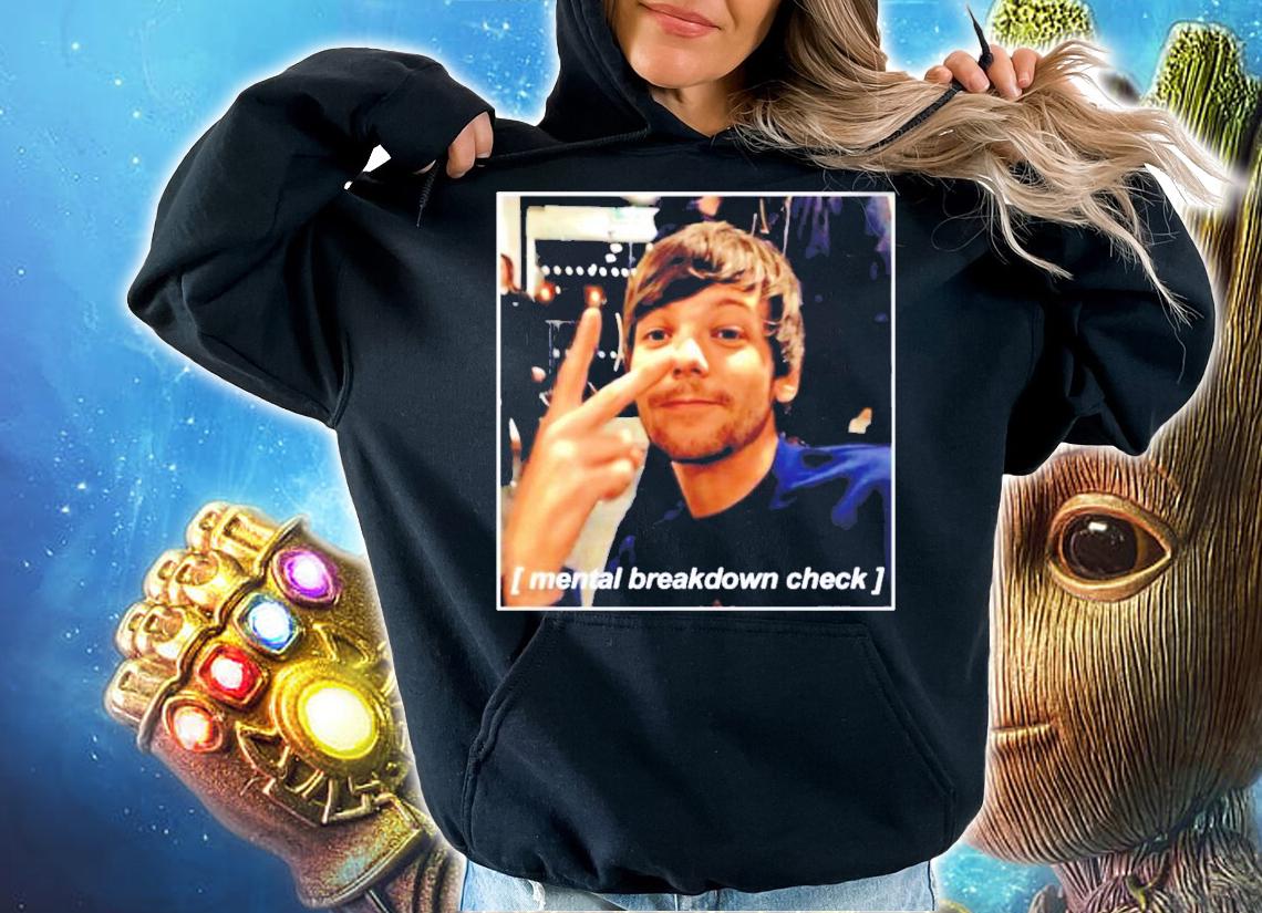Official Tomlinson Mental Breakdown Check shirt hoodie