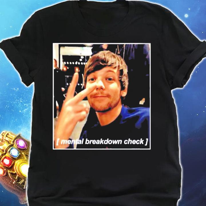 Official Tomlinson Mental Breakdown Check shirt shirt