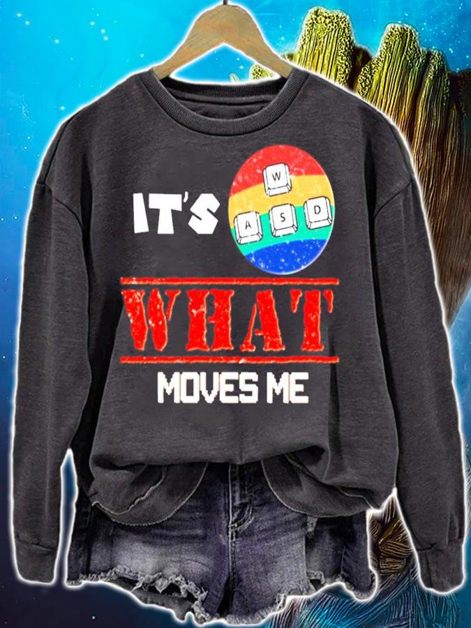 Official Wasd It's what moves me shirt sweatshirt
