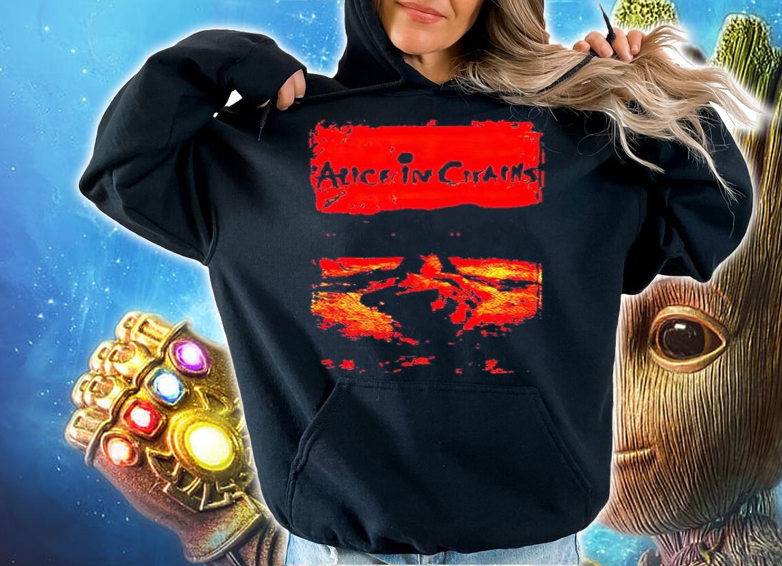 Alice in Chains T-shirt hoodie