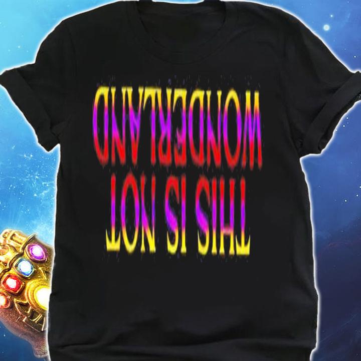 Alison wonderland this is not wonderland shirt shirt