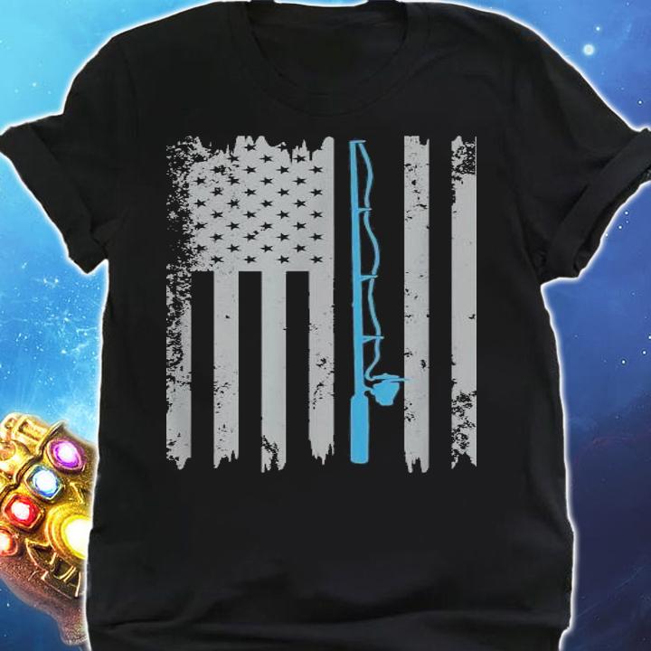 American Flag Fishing shirt shirt