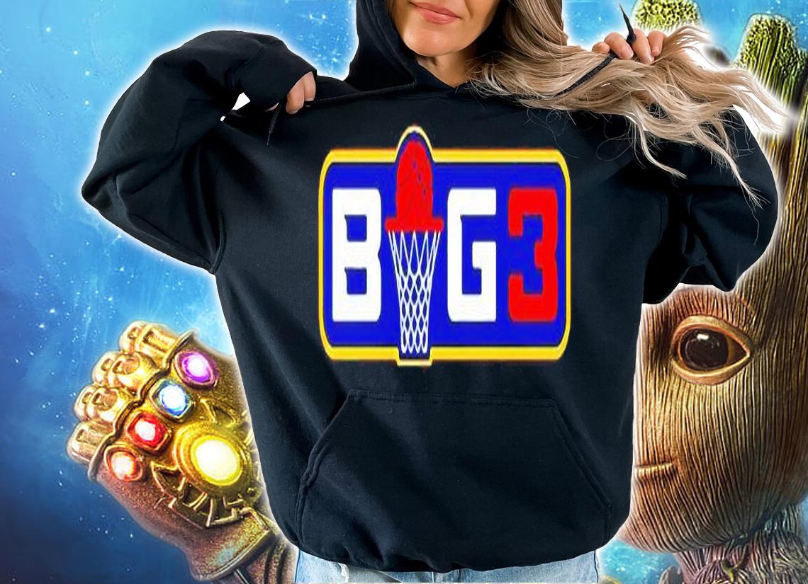 BIG3 logo Basketball t-shirt hoodie