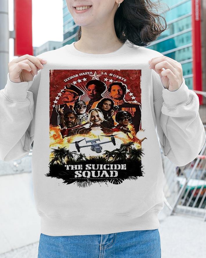 DC Comics The Suicide Squad Tropics Movie poster T-shirt sweatshirt