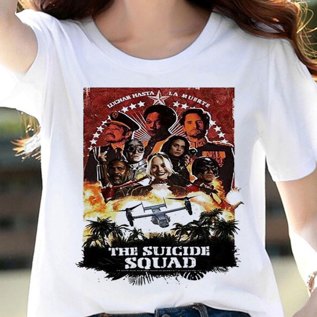 DC Comics The Suicide Squad Tropics Movie poster T-shirt woman shirt