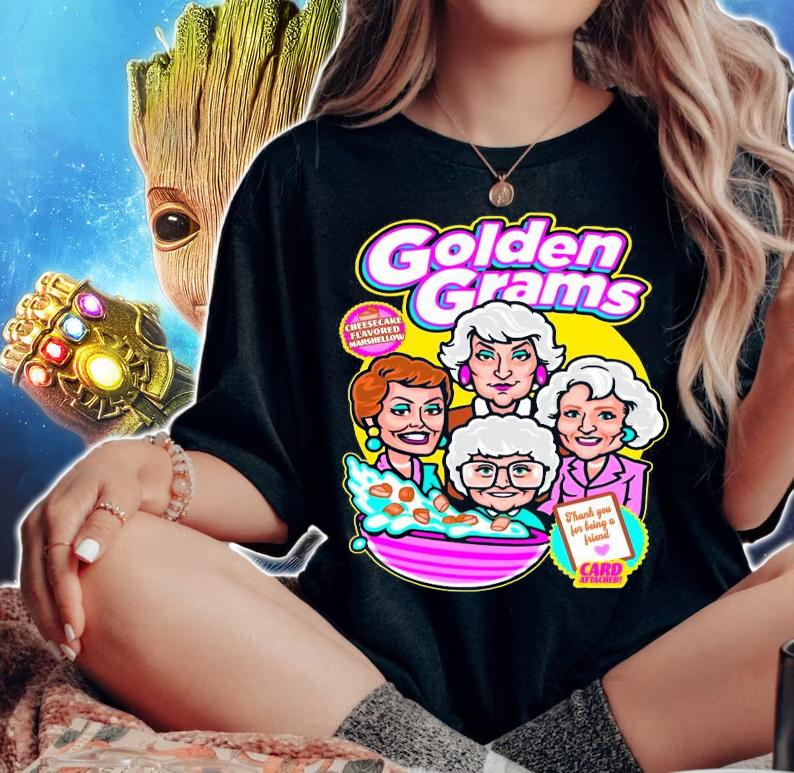 Golden Grams cereal cheesecake flavored marshmallow shirt woman shirt