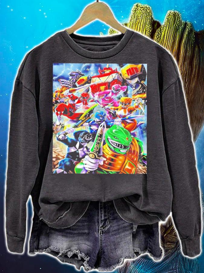 Mighty Morphin Power Rangers Original Custom shirt sweatshirt