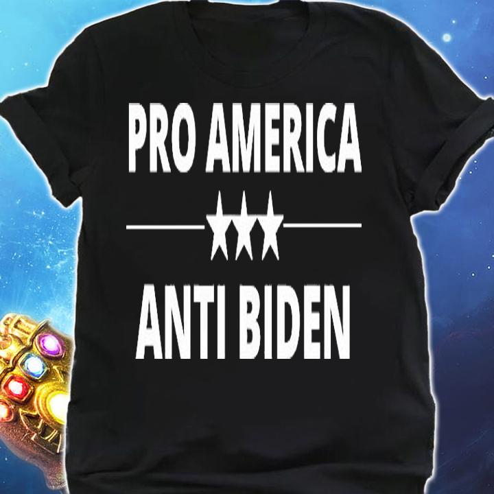 Pro America Anti Biden Impeach Biden Harris 2021 T-Shirt shirt