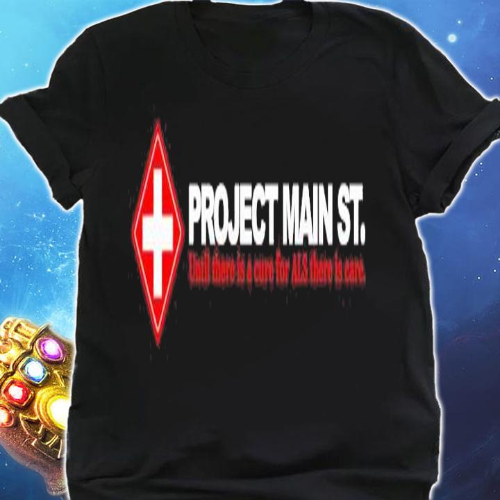 Project main street logo shirt shirt