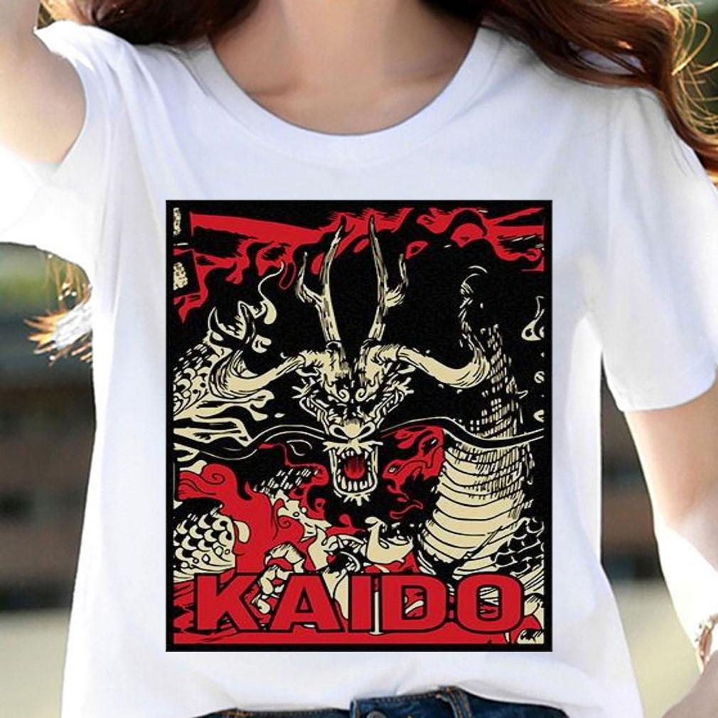 One Piece Kaido Dragon form T-shirt woman shirt