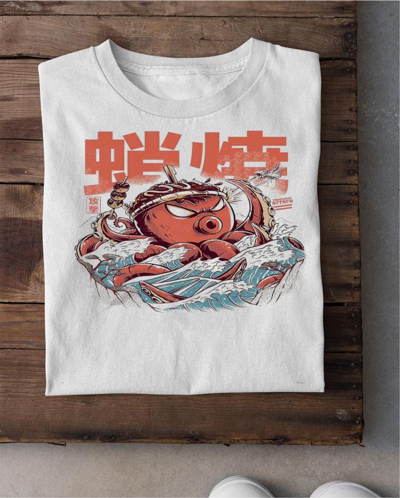 Takoyaki Attack Classic T-Shirt shirt
