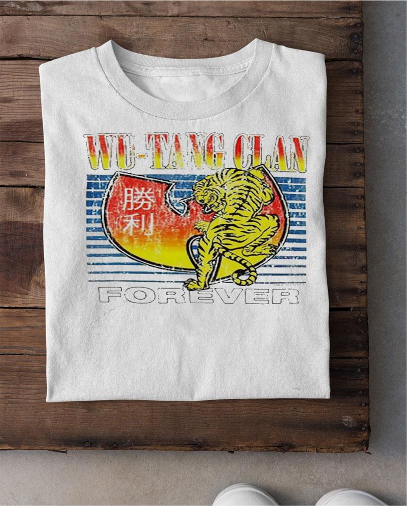 Wu Tang Clan Tiger Japan forever shirt shirt