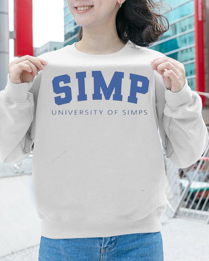 Simp University of Simps shirt sweatshirt
